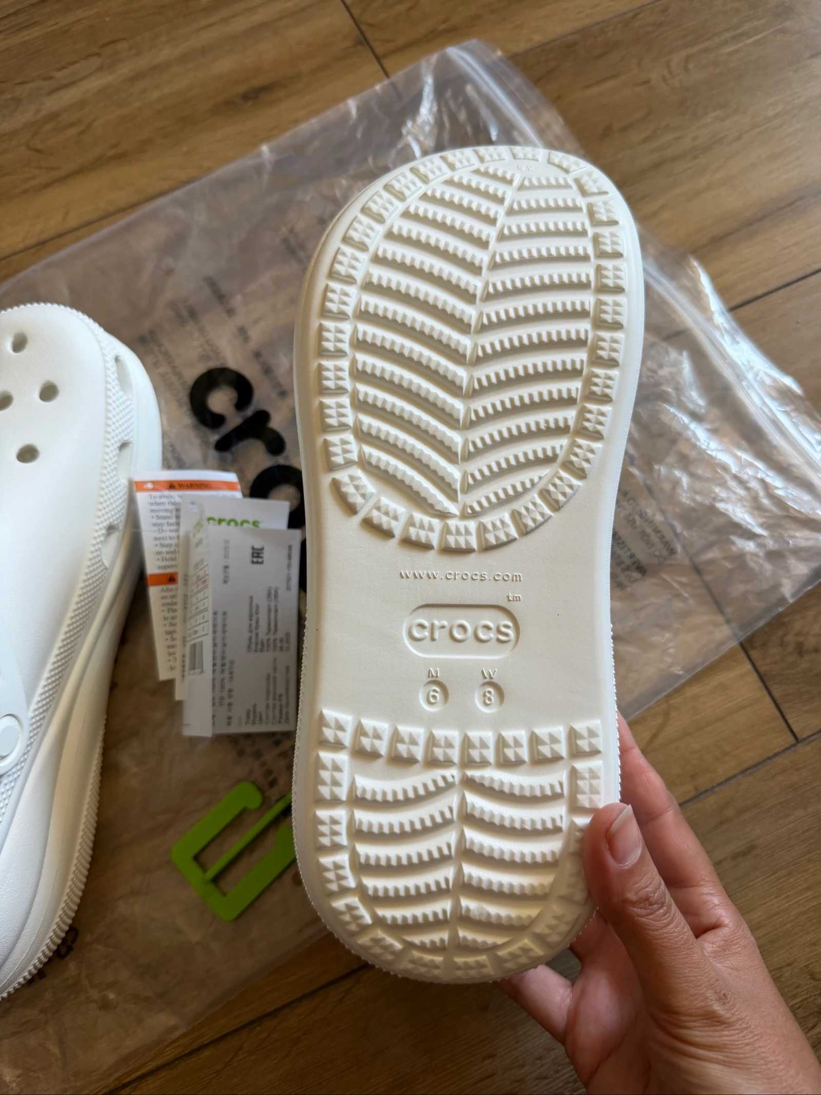 Crush clog platform Crocs – photo 5